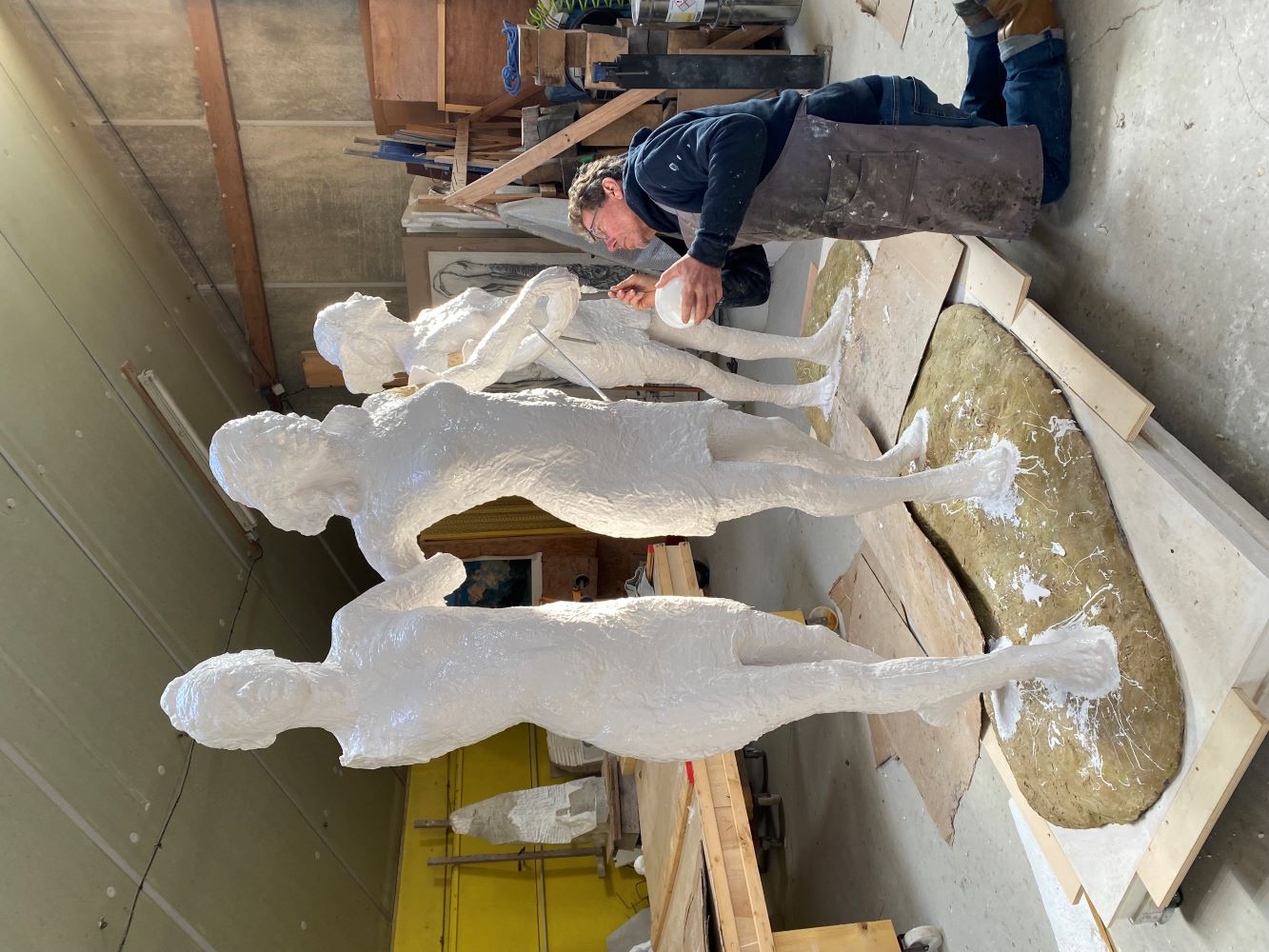 Couches successives de Silicon